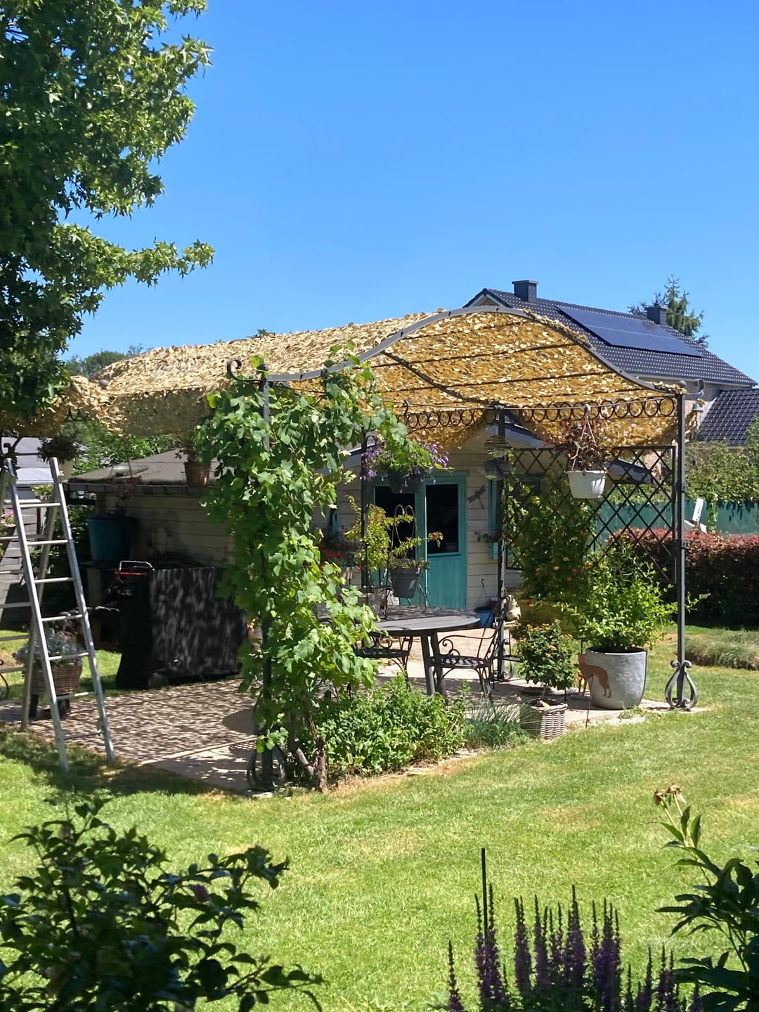 Customer photo review of Filet de camouflage renforcé câble acier