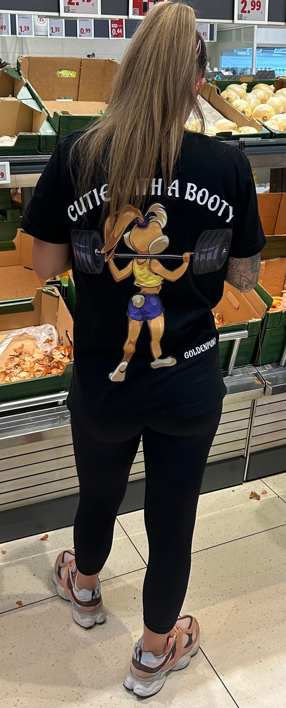 Customer photo review of Cutie (Backprint) Shirt