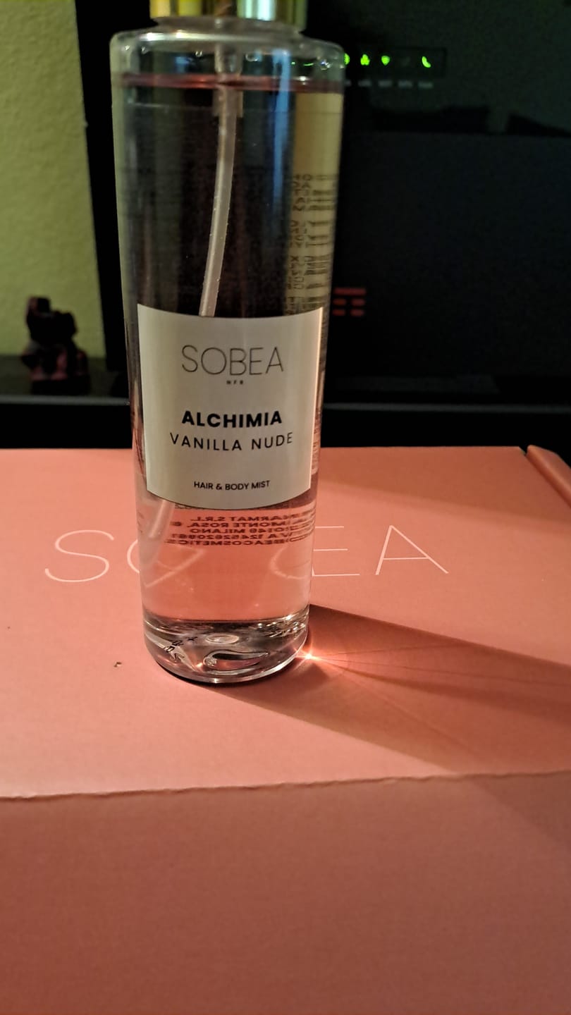 Customer photo review of ALCHIMIA Hair & Body Mist