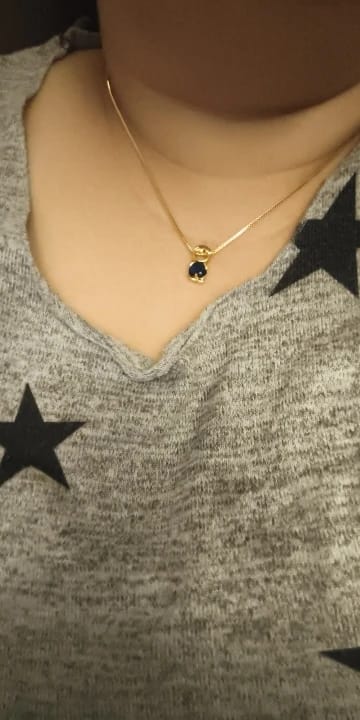 Customer photo review of Collar de Hijos Personalizado