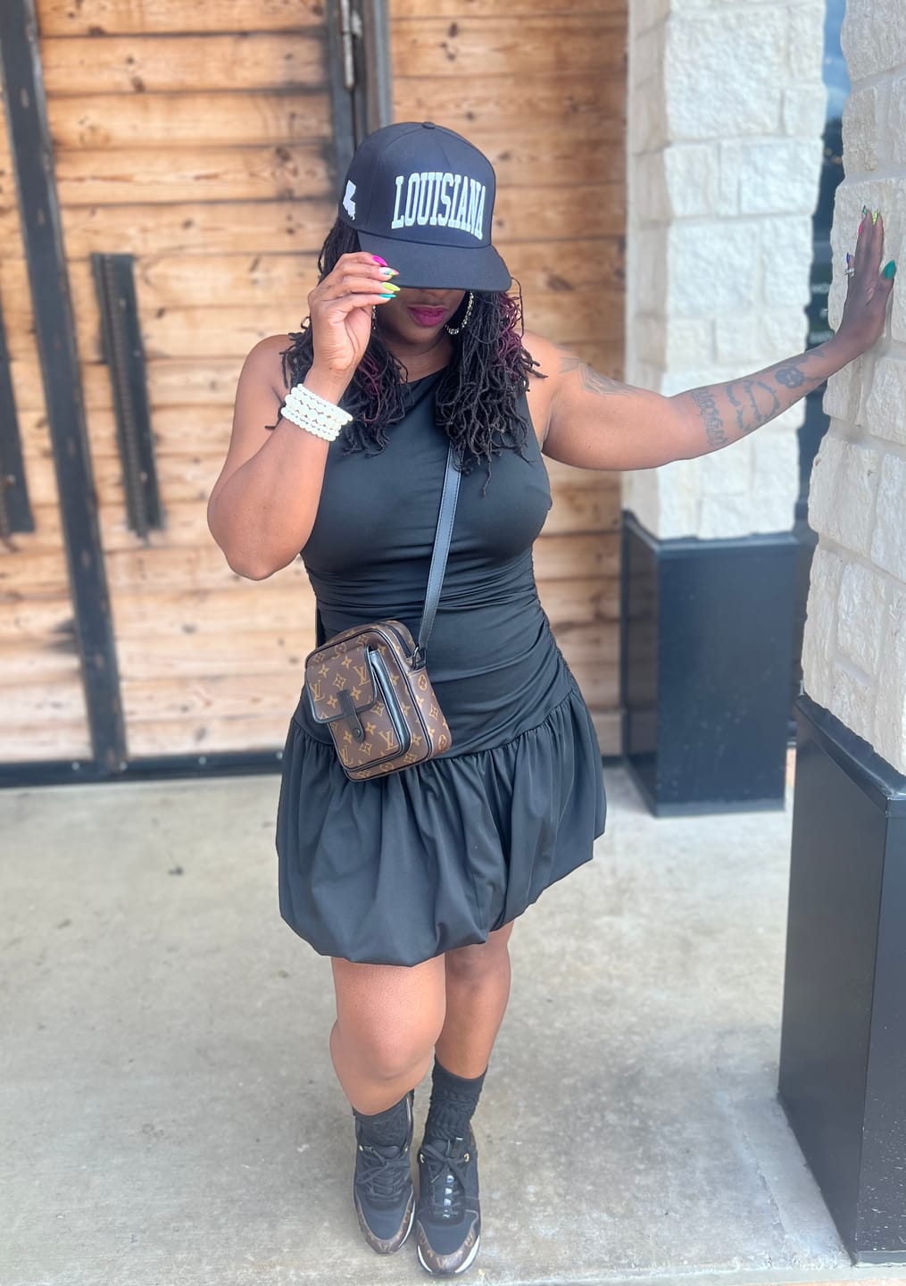 Customer photo review of TEXAS MPM SNAPBACK - BLACK EDITION