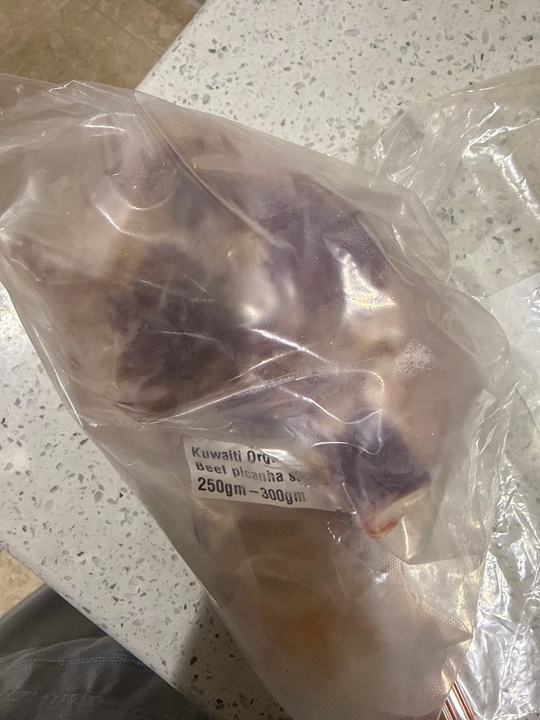 Customer photo review of Kuwaiti Organic Grass Fed/Finished Picanha steak 250-300g