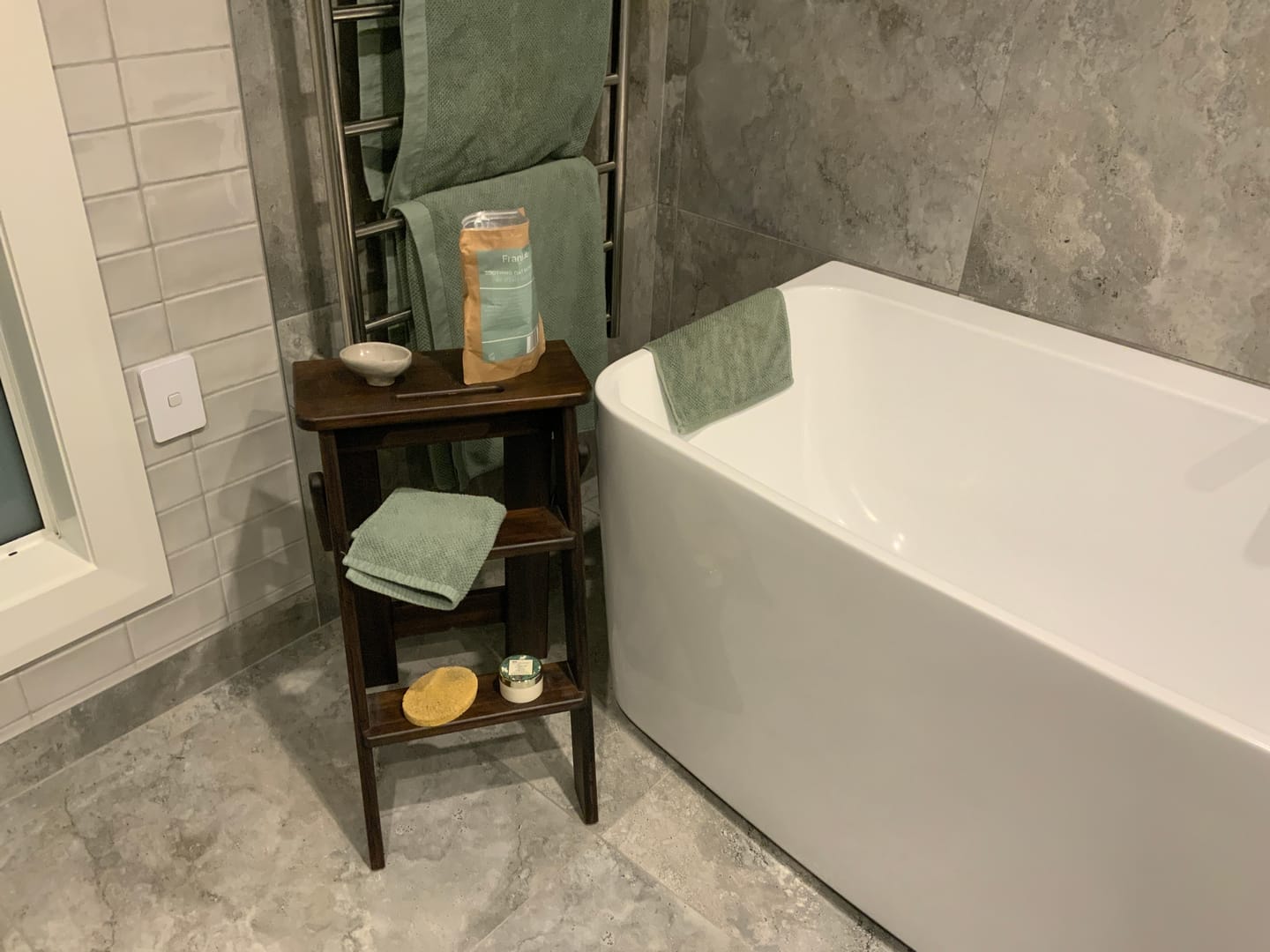 Customer photo review of Soothing Oat Bath Soak