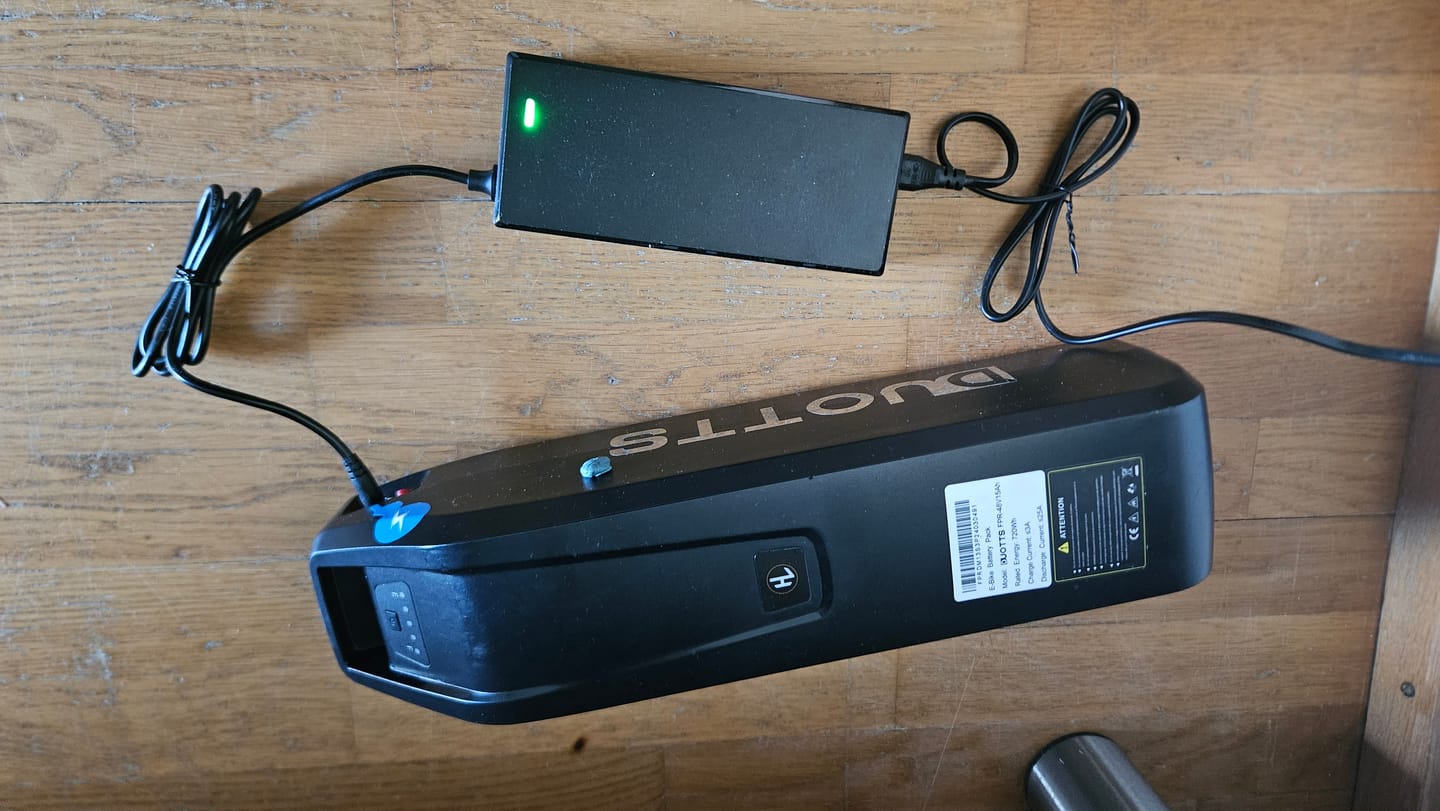 Customer photo review of DUOTTS E-Bike Charger