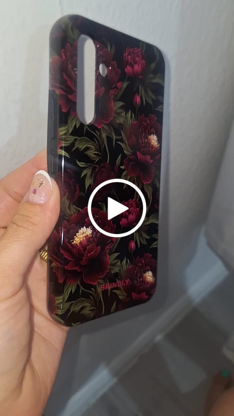 Customer video review of Velvet Intention - Tough Phone Case
