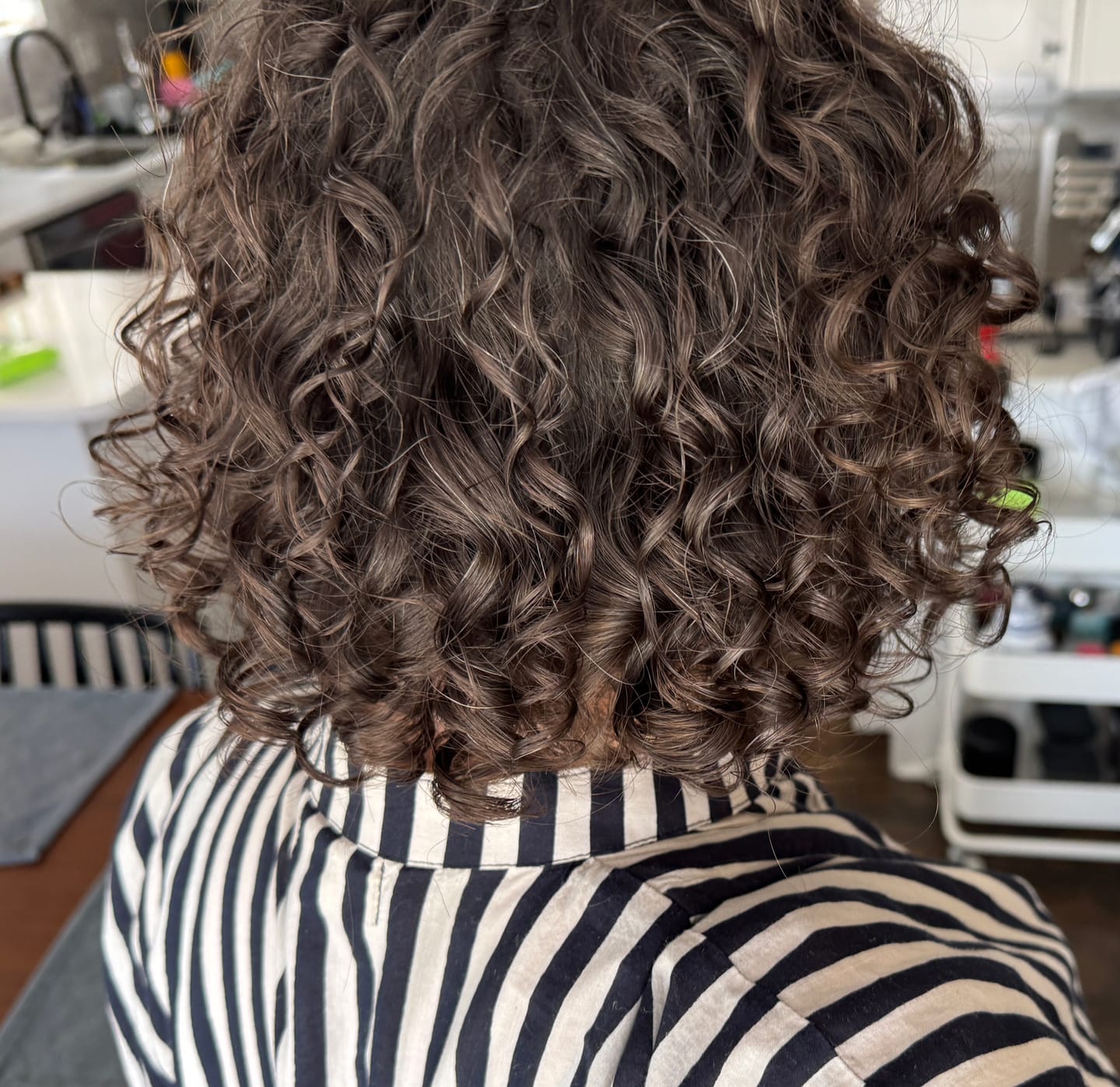 Customer photo review of SET Gel-To-Foam Styling Mousse