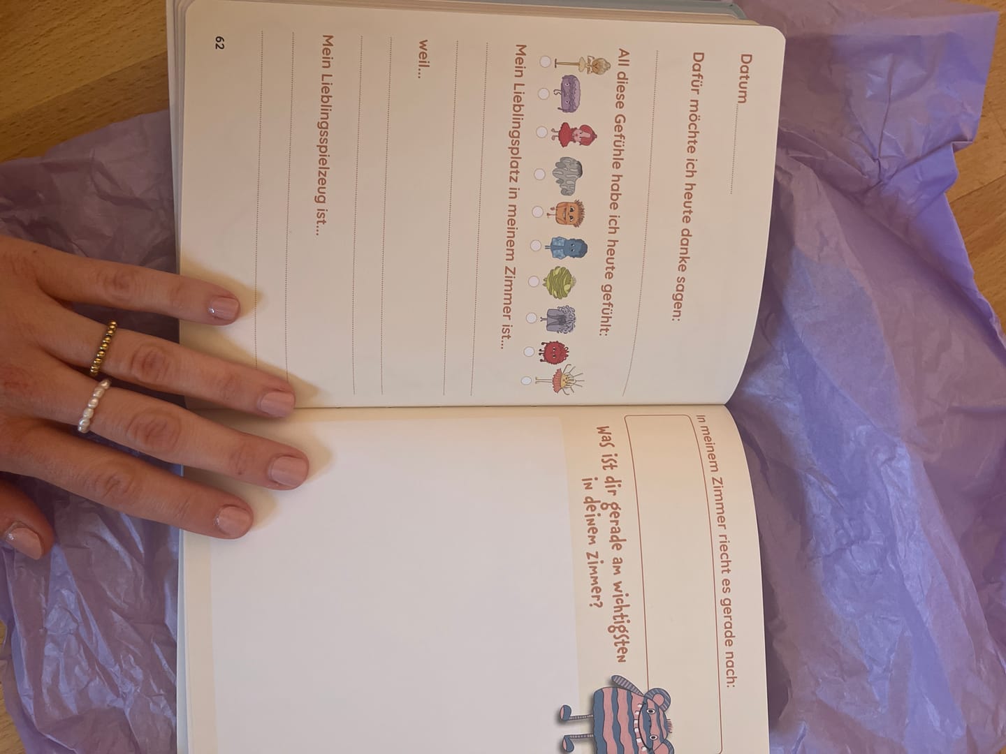 Customer photo review of NEBO von OBEN - das Kinderjournal