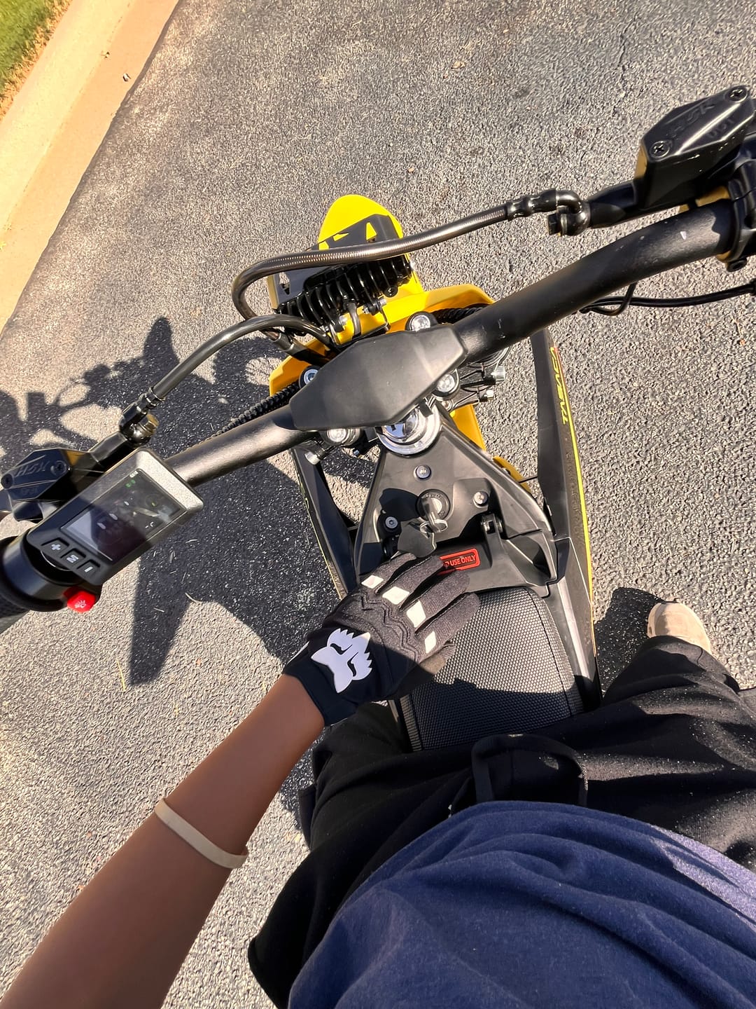 Customer photo review of T500-V58 Electric Dirt Bike