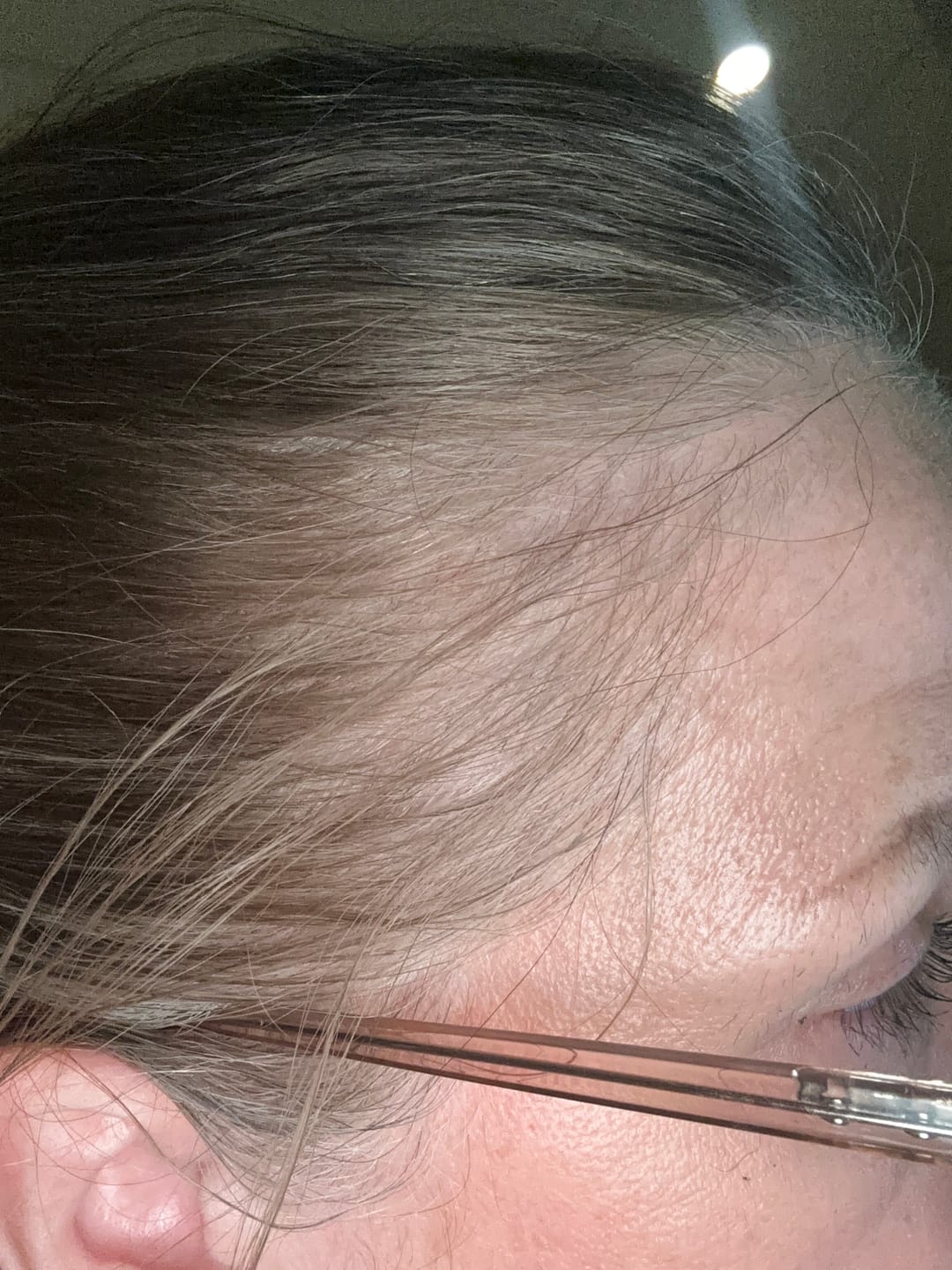 Customer photo review of Instant Dye Shampoo