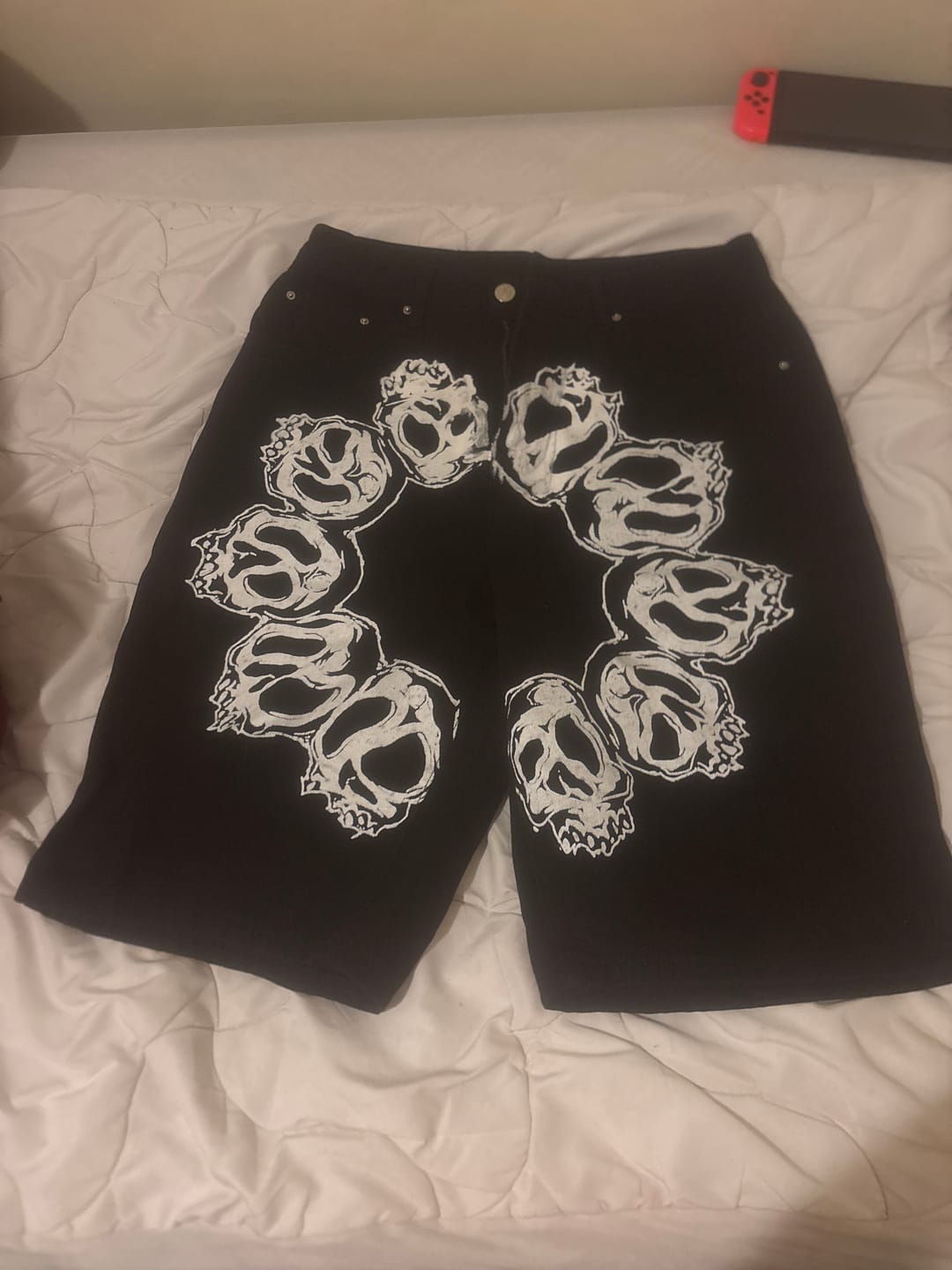 Customer photo review of 10 STAGES OF ADDICTION SHORTS