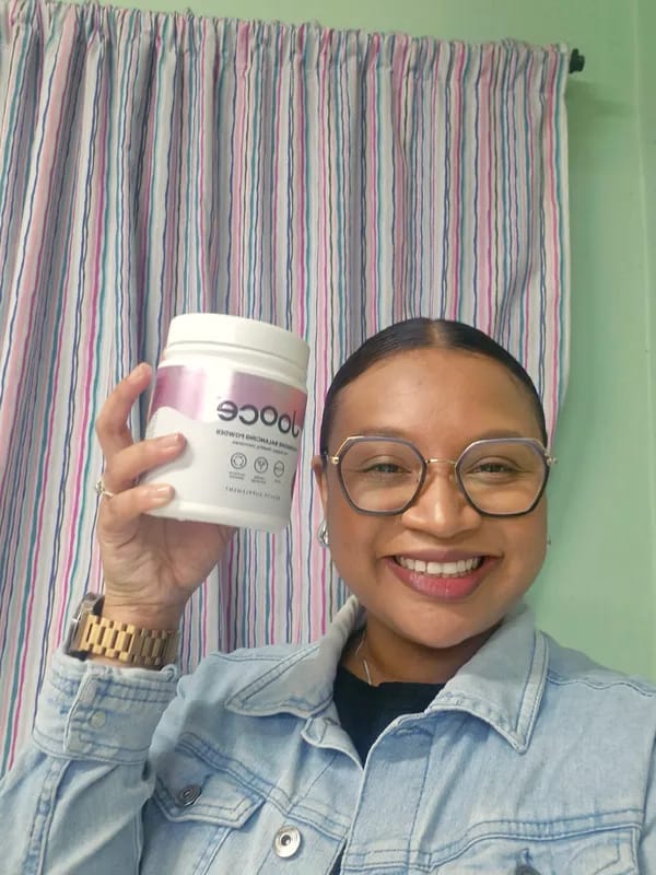 Customer photo review of JOOCE Hormone Balance Powder