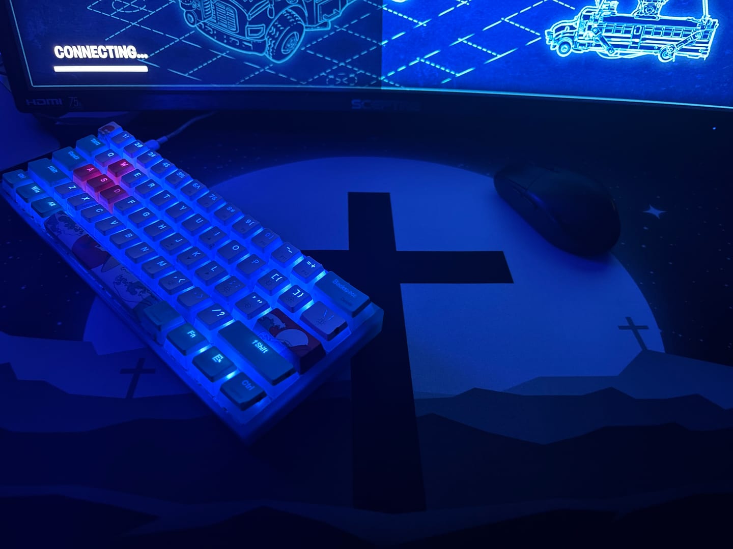 Customer photo review of Cross Black Mousepad