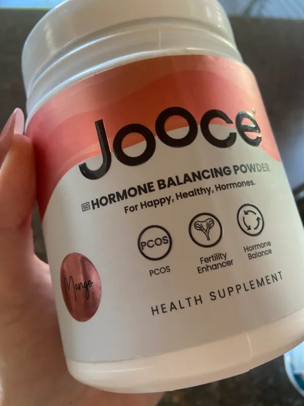 Customer photo review of JOOCE Hormone Balance Powder