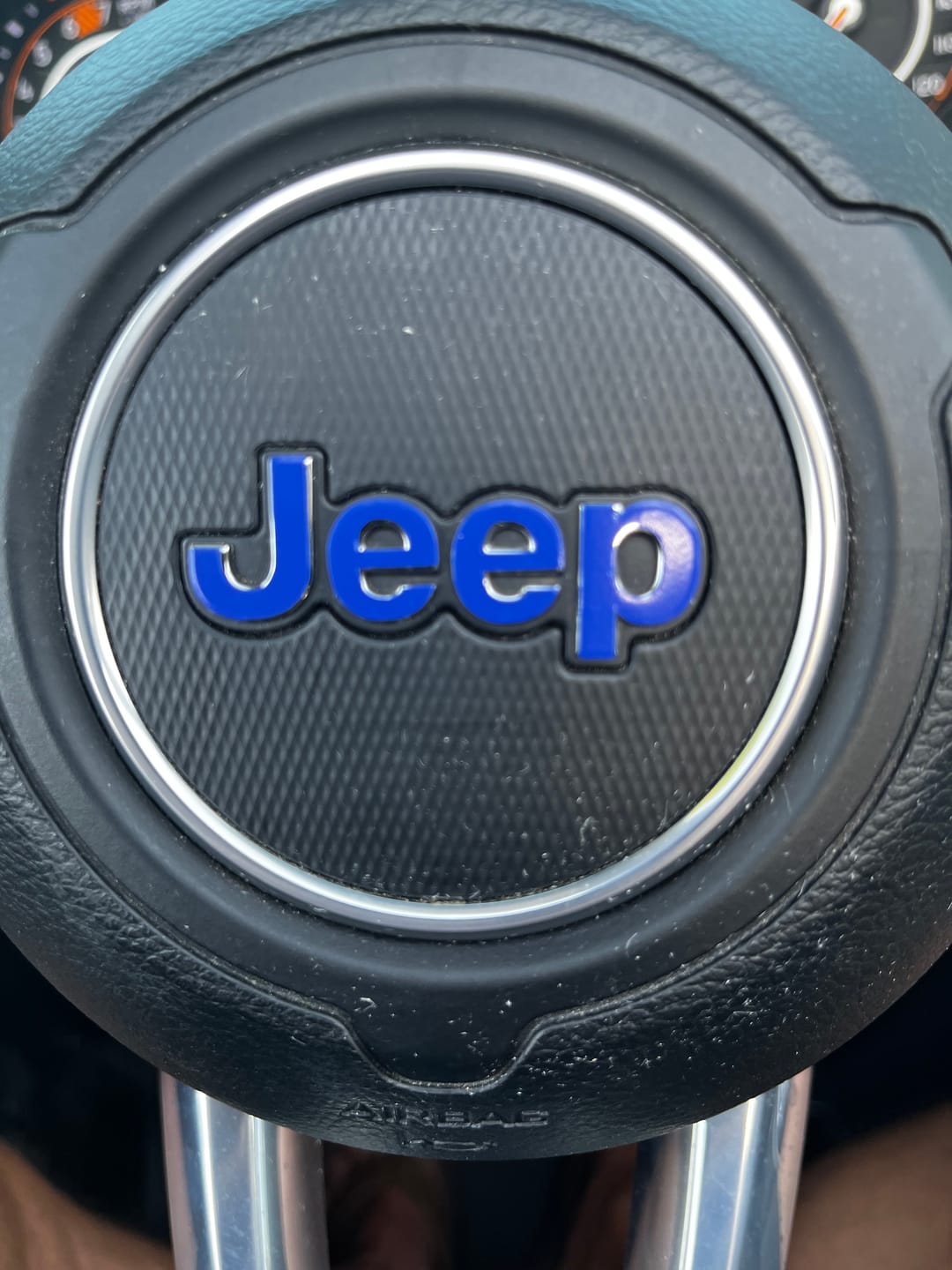 Customer photo review of JEEP Wrangler Emblem Overlay Decal Set | Fits JL, JK, TJ & YJ