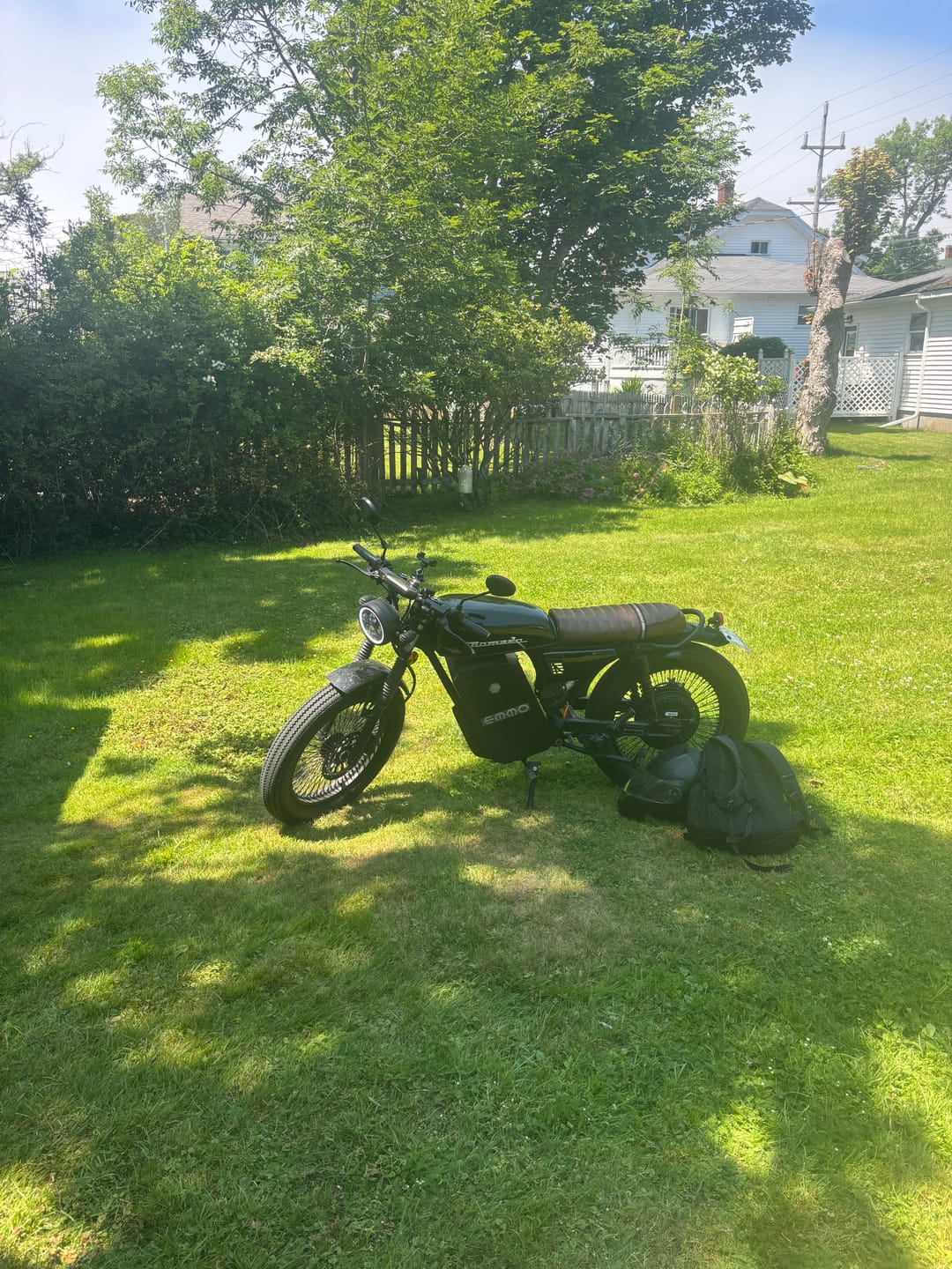 Customer photo review of Nomado Electric Motorcycle