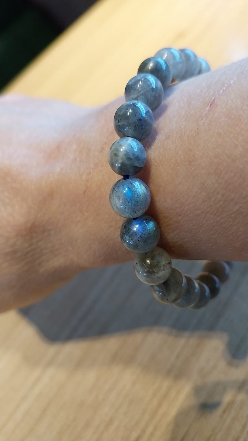 Customer photo review of Bracelet Labradorite "Protection Energétique"