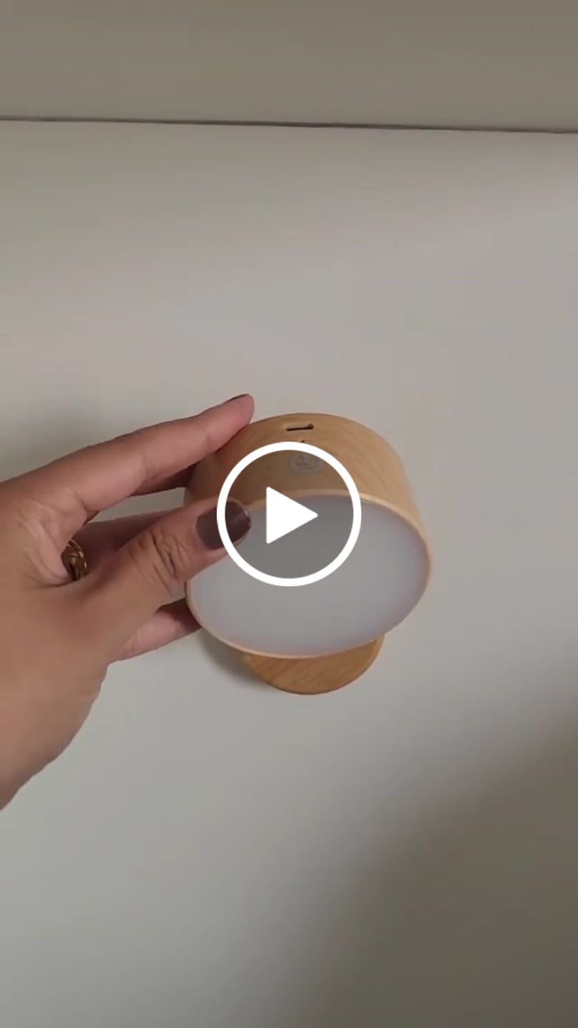Customer video review of Arandela de Parde Sem Fio Inteligente Led