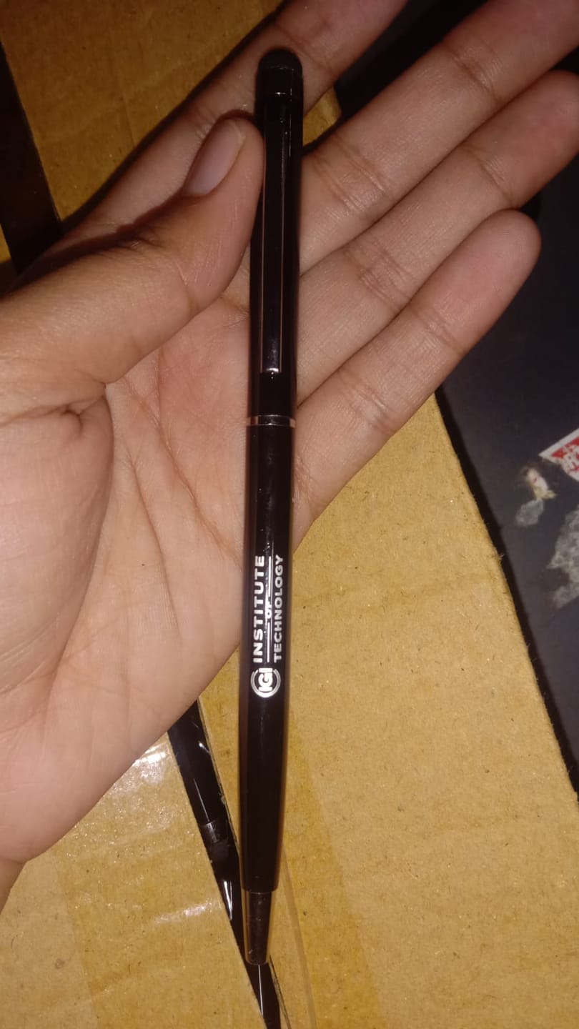 Customer photo review of Premium Metal Pen | Best Corporate Gift | PrintMine.in