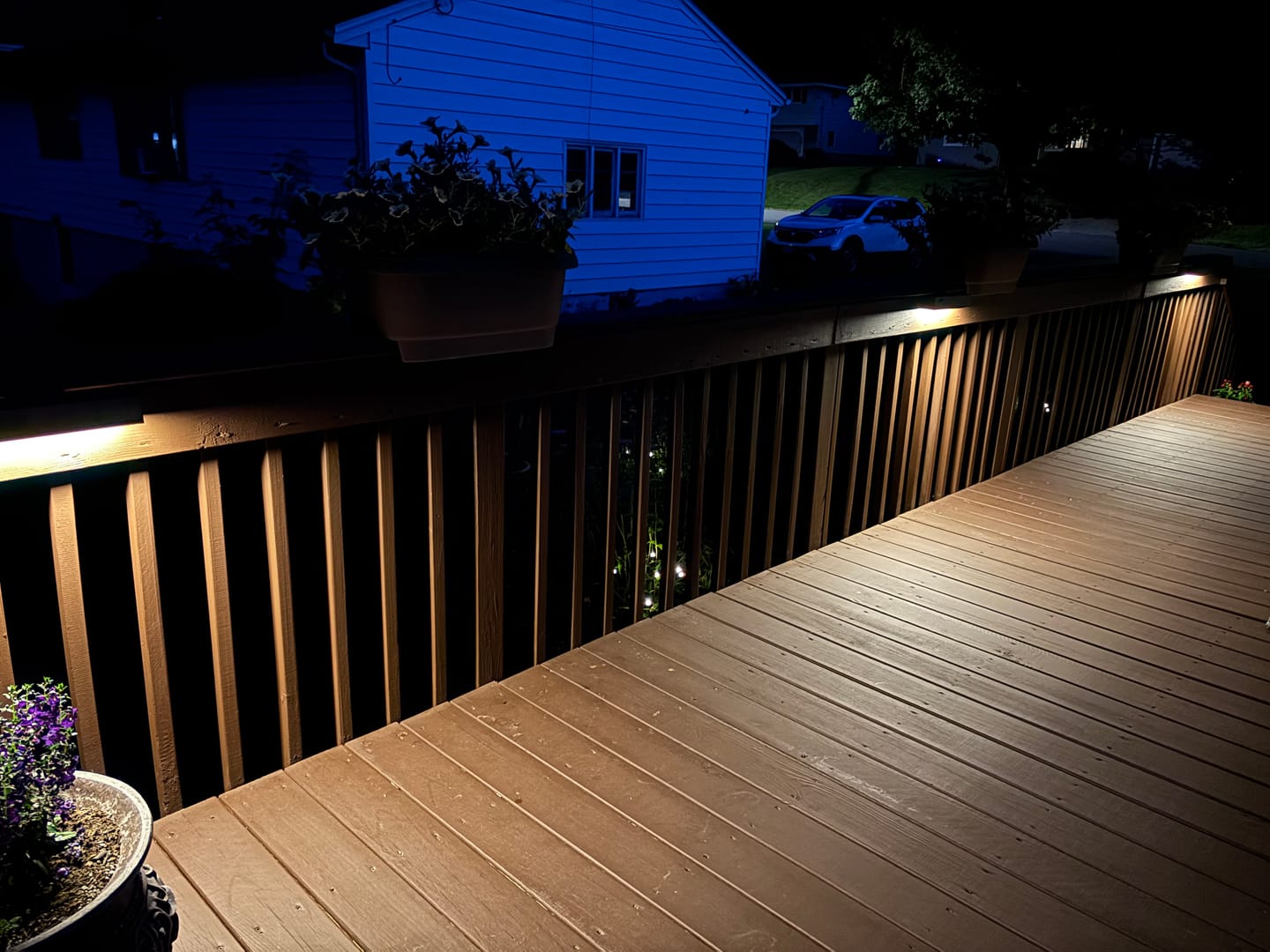 Customer photo review of Solar Wall Light with Motion Sensor