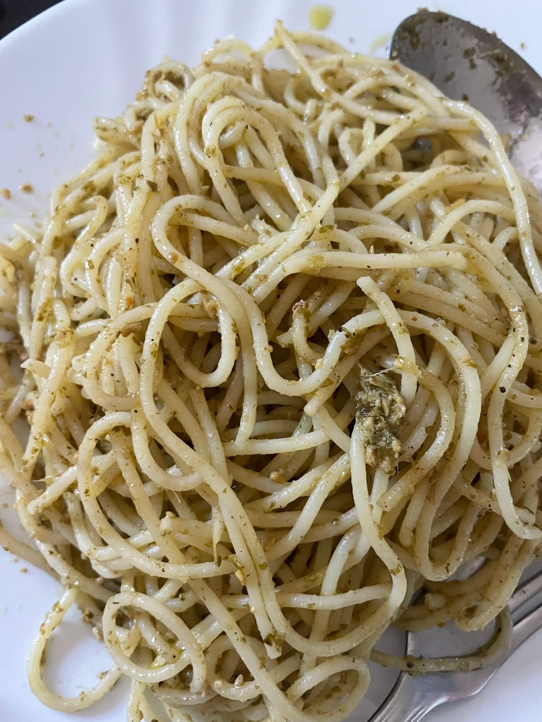 Customer photo review of Pesto Tradizionale con Piñones Ecológico 140g