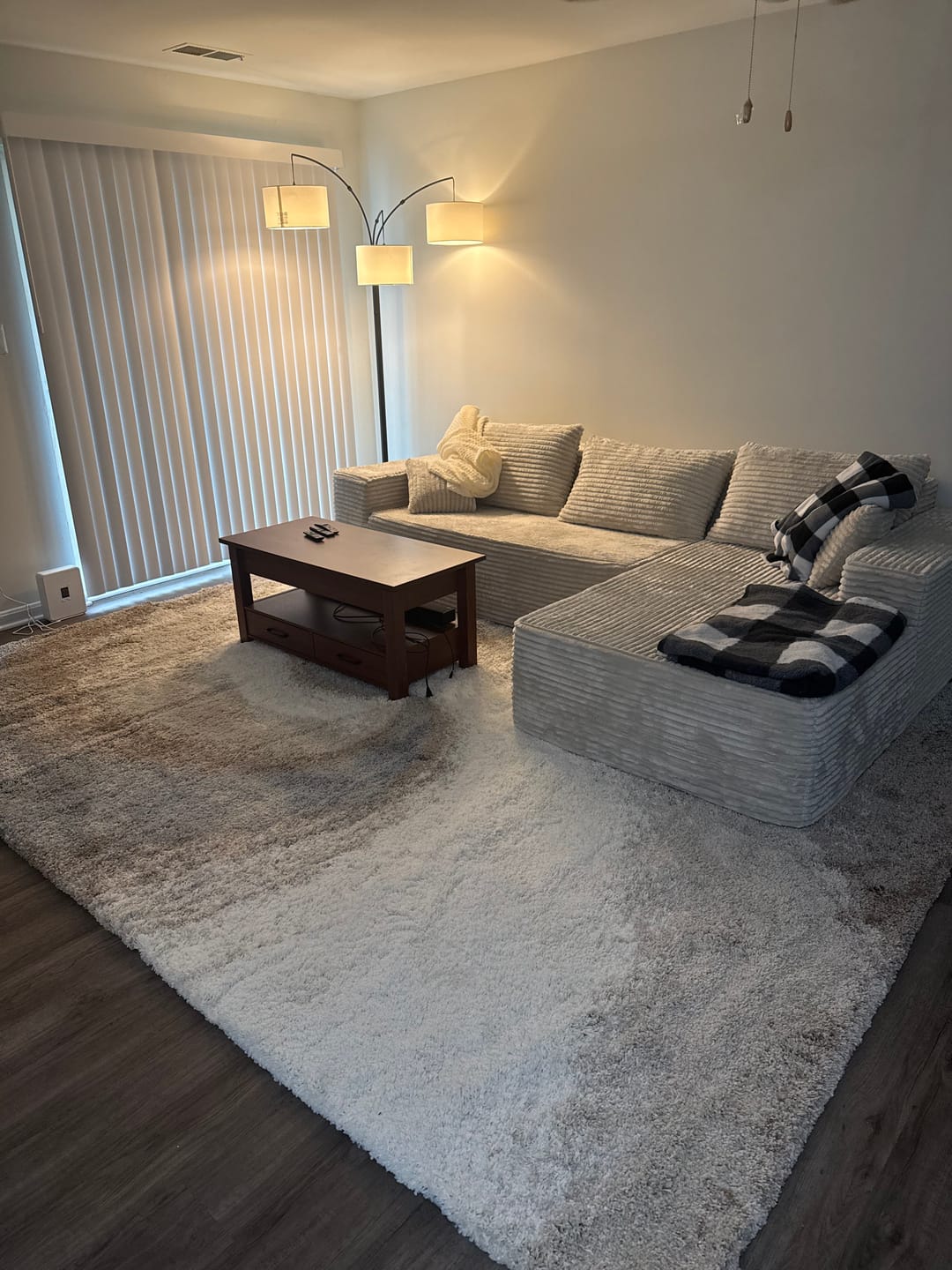 Customer photo review of InnovarHome Astra Sleeper Sectional Sofa