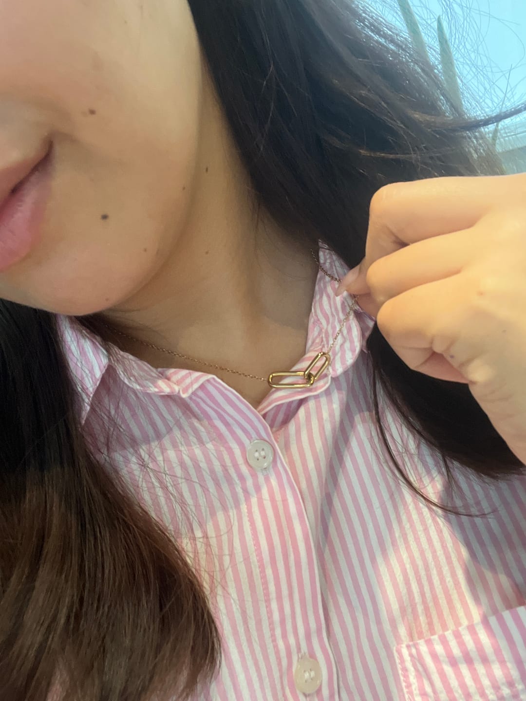 Customer photo review of Tiffany Necklace