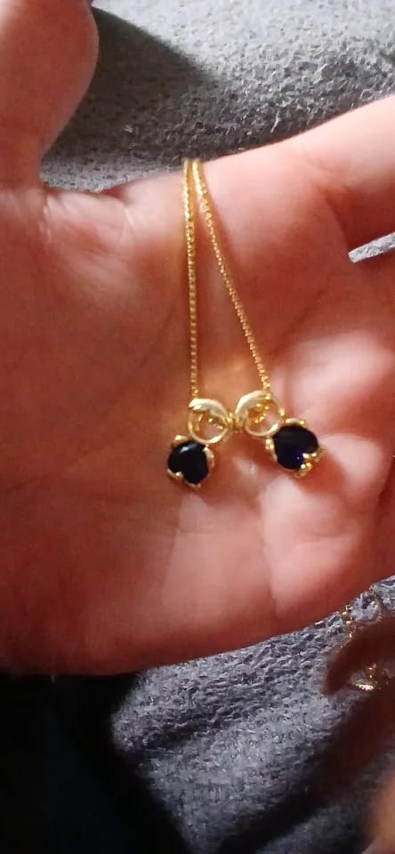 Customer photo review of Collar de Hijos Personalizado
