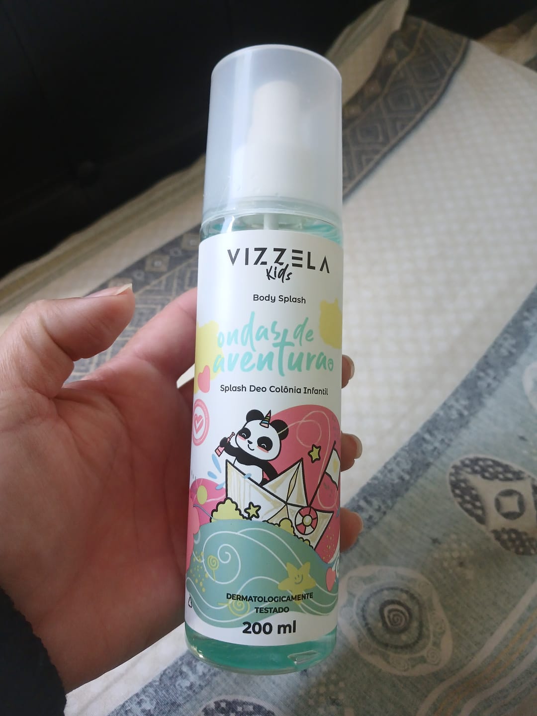 Customer photo review of Body Splash Deo Colonia Infantil - Ondas de Aventura