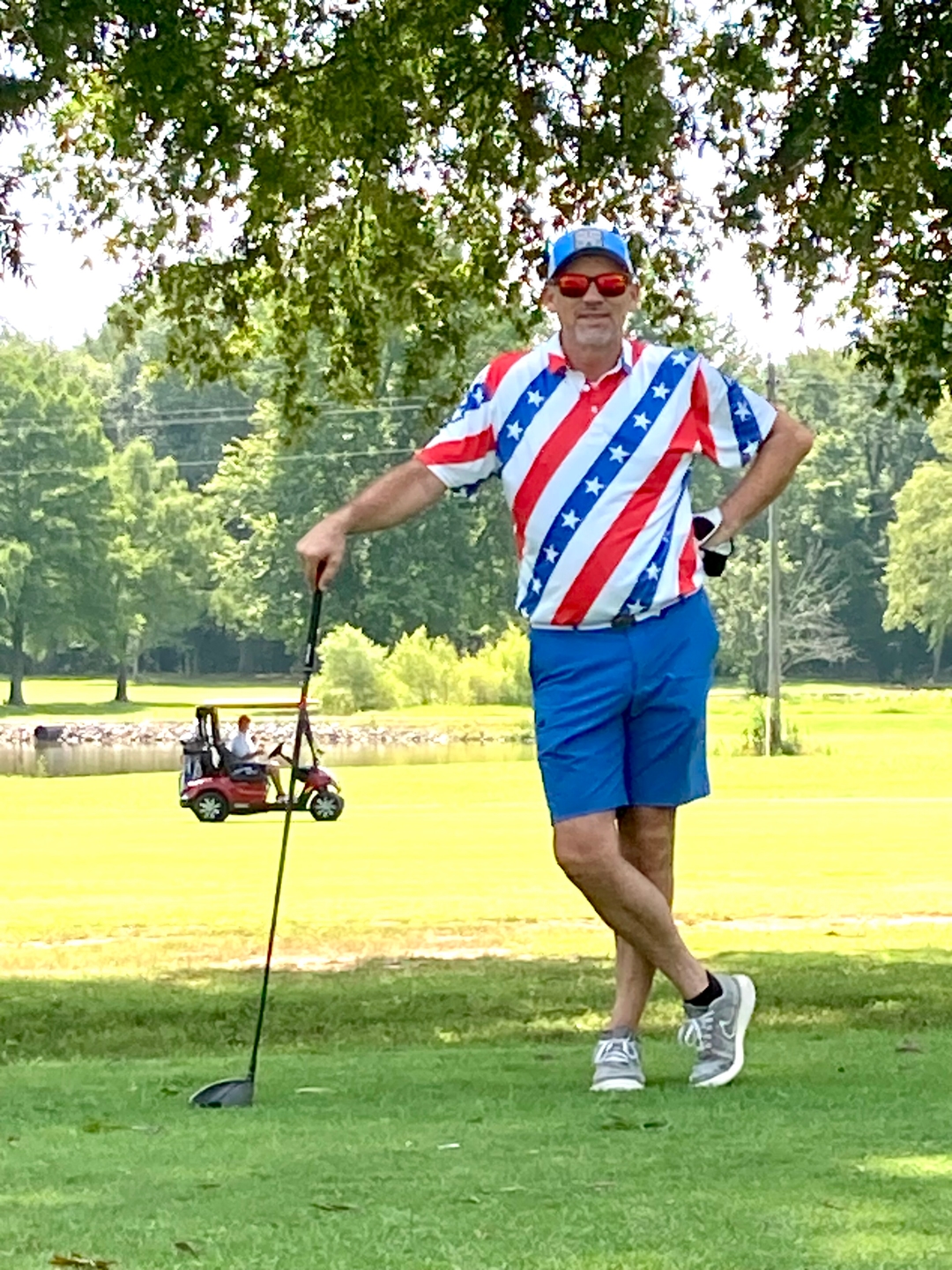 Men's American President Day Polo golf outfit inspiration from Golf Gentry