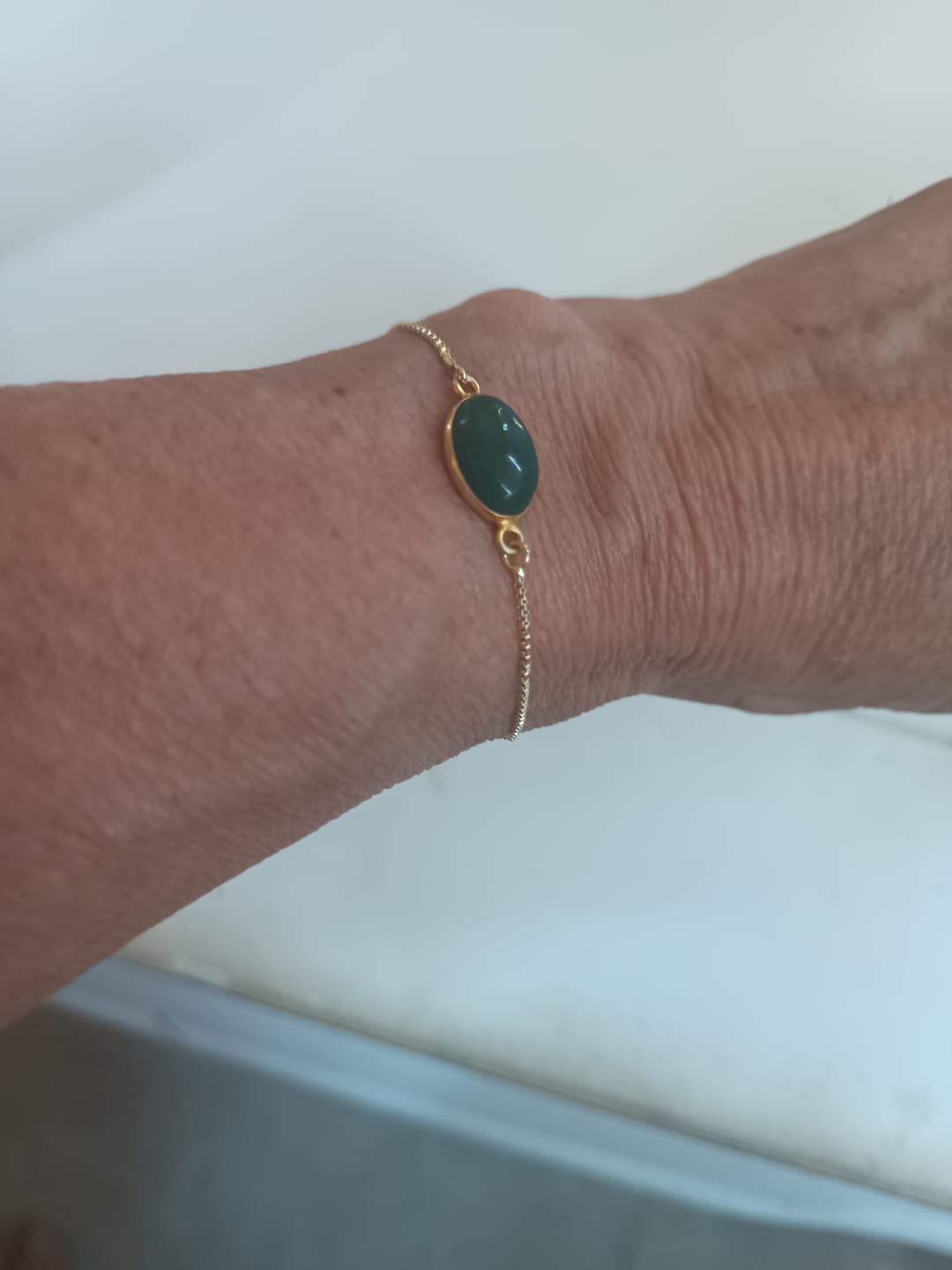 Customer photo review of Bracelet Chance Aventurine – Chance, prospérité et énergie positive