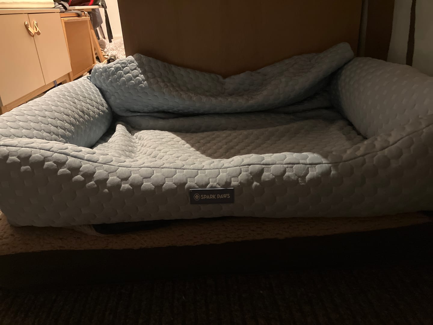 Customer photo review of Frostcore™ Dog Cooling Car Seat Beds