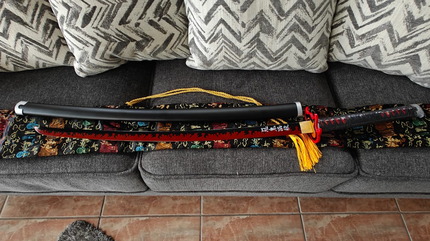 Customer photo review of Tanjiro V2 Katana