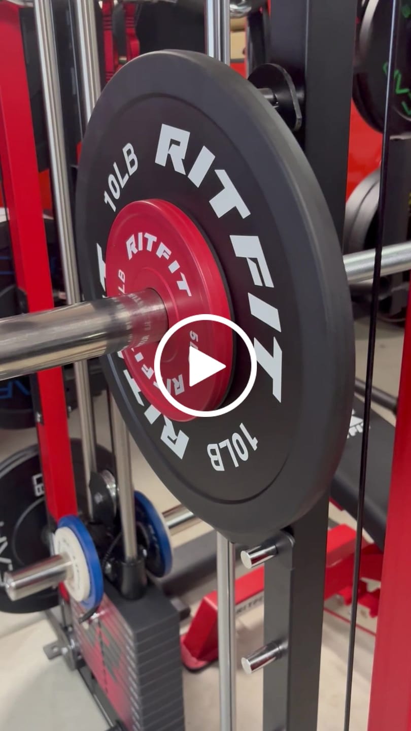 Customer video review of RitFit Mini Rubber Weight Plates Standard Set