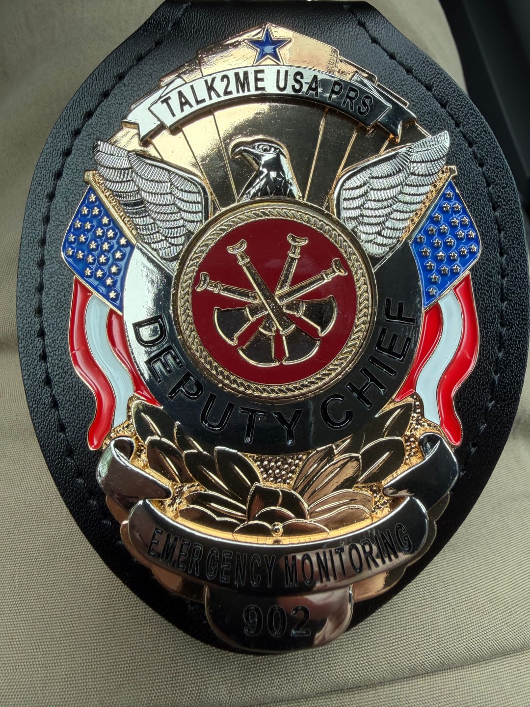 Customer photo review of Customizable Badge MA23