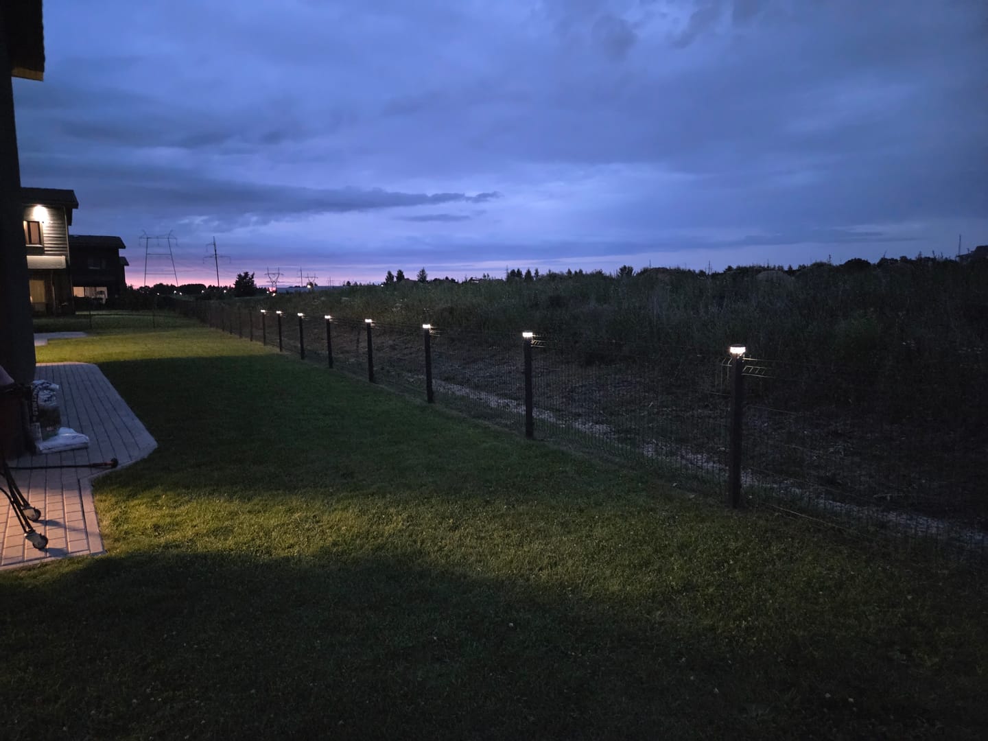 Customer photo review of 6040 Solar Zaunleuchte LED - 60X40mm