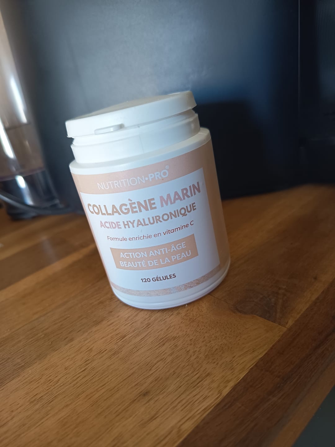 Customer photo review of COLLAGÈNE MARIN NATICOL® / ACIDE HYALURONIQUE - 120 GÉLULES