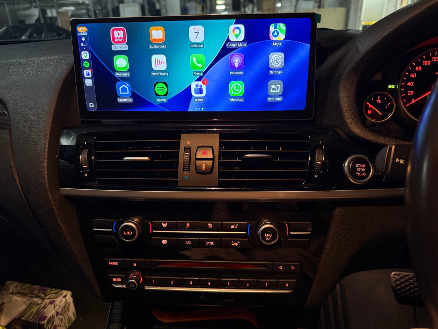 Customer photo review of BMW X3/X4 | F25/F26 | 10.25"/12.3" Linux CarPlay/Android Touchscreen Display | 2010 - 2017