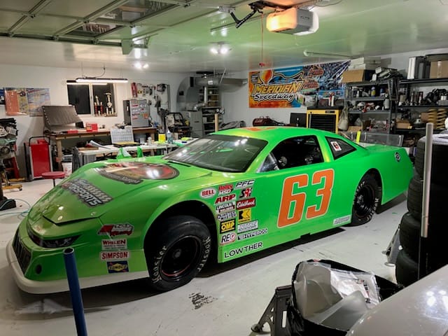 Customer photo review of Candy Metallic Neon Green vinyl wrap