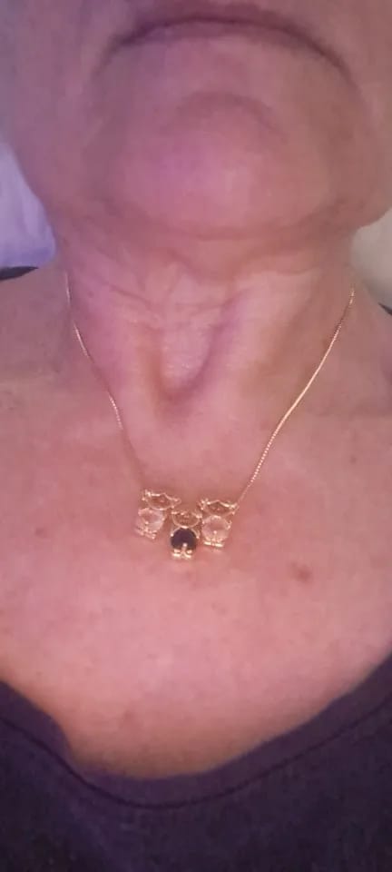 Customer photo review of Collar de Hijos Personalizado