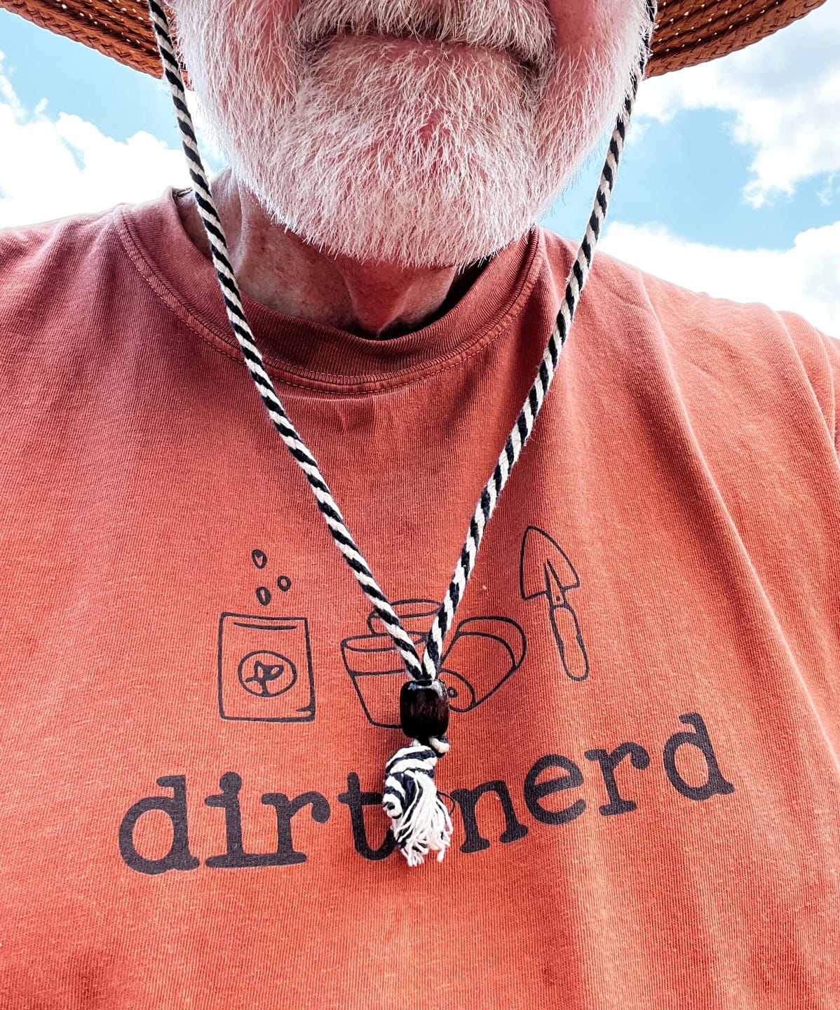 Customer photo review of Dirt Nerd T-shirt
