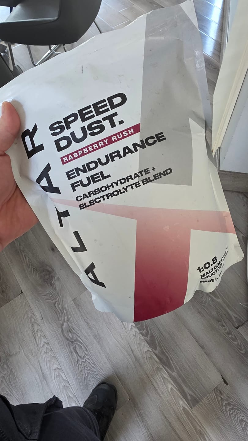 Customer photo review of SPEED DUST - NEW LOOK, SAME DUST.