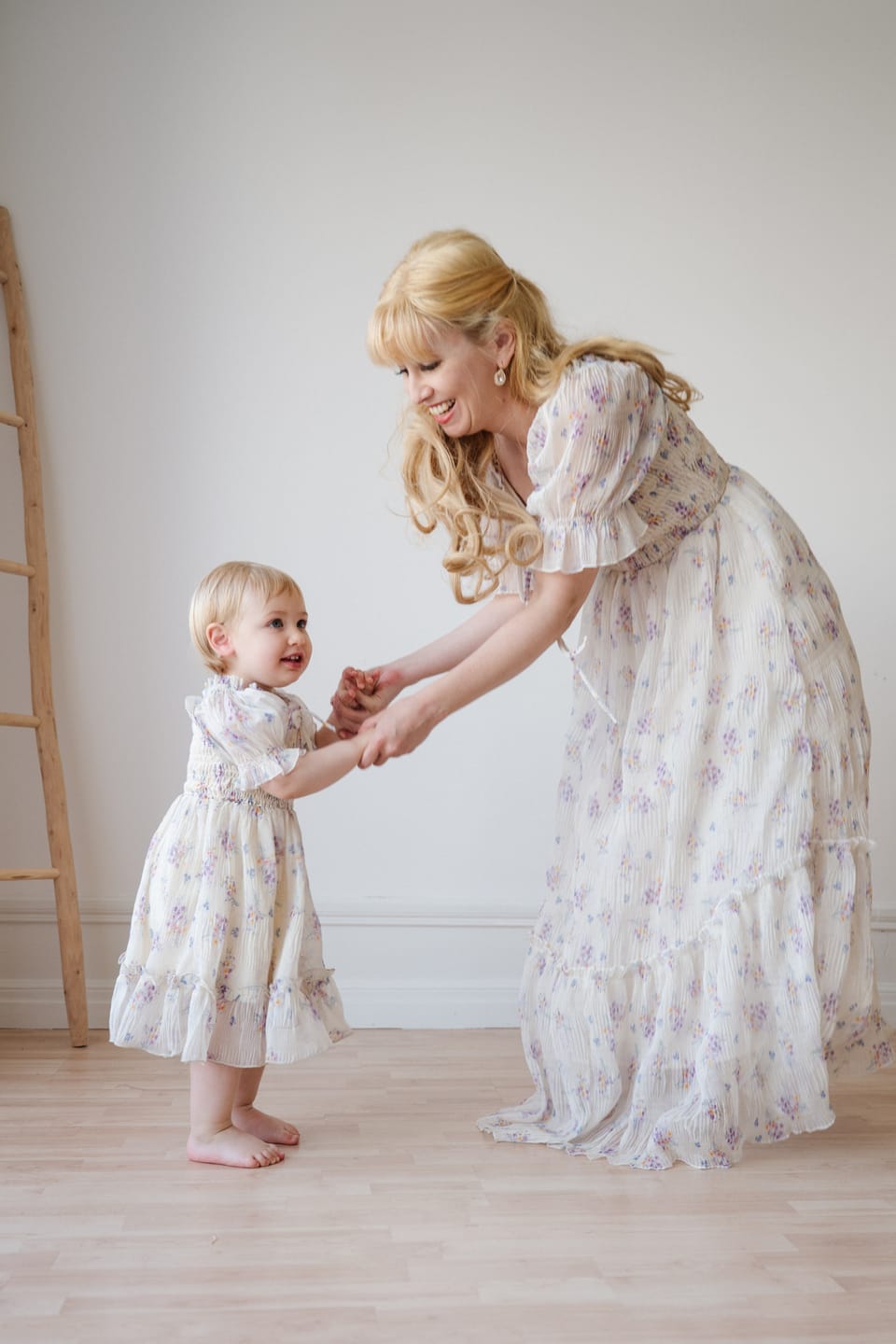 Customer photo review of Crinkled Chiffon Dress - Antique White