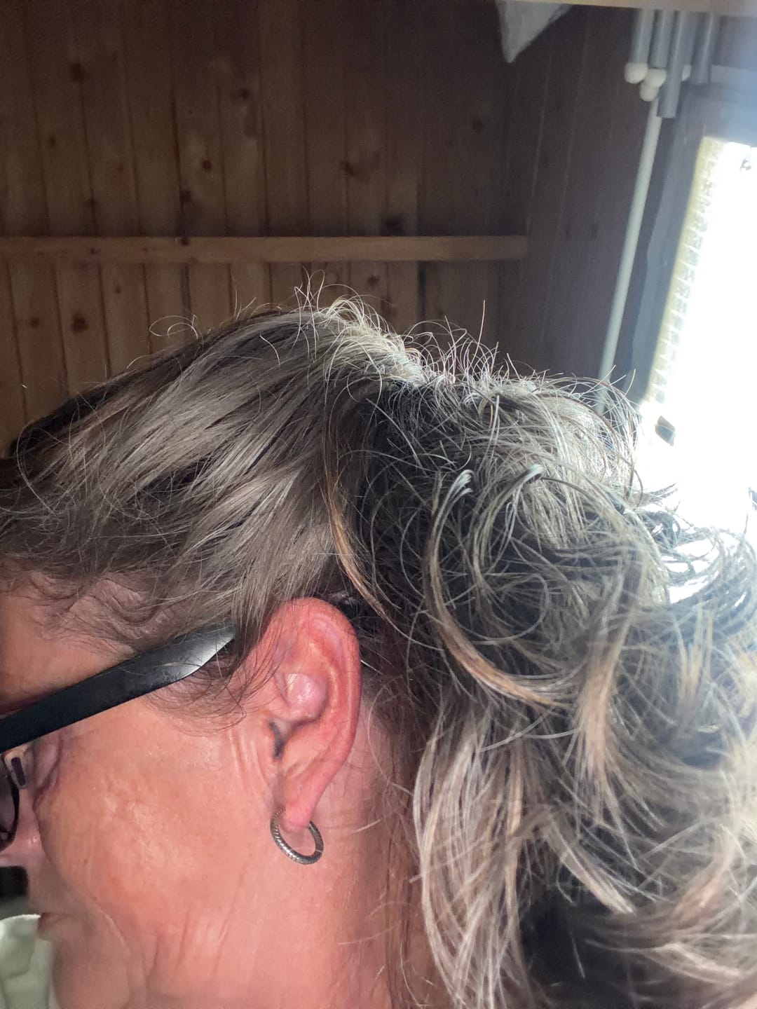 Customer photo review of No Yellow Shampoo