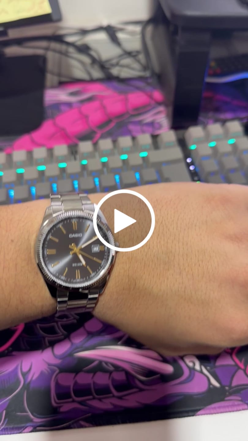 Customer video review of Reloj Casio Análogo MTP-1302D-1A2V Negro 38,5mm