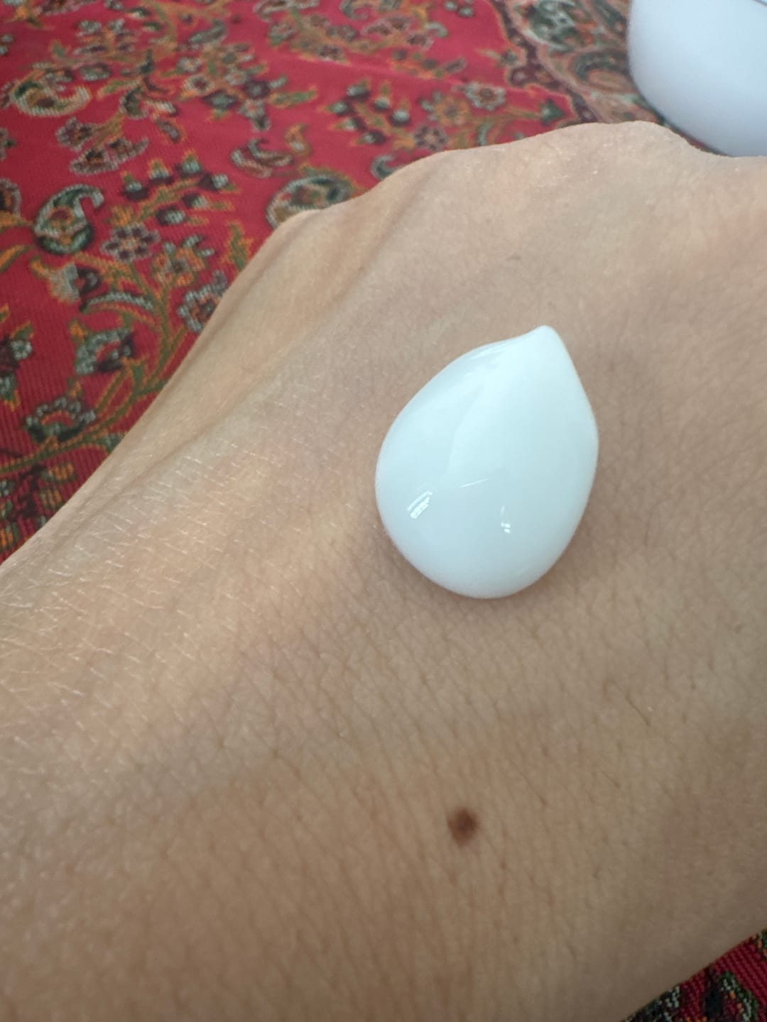 Customer photo review of كريم الترطيب بخلاصة الخيزران والبانثينول من بيوريتو - 100مل