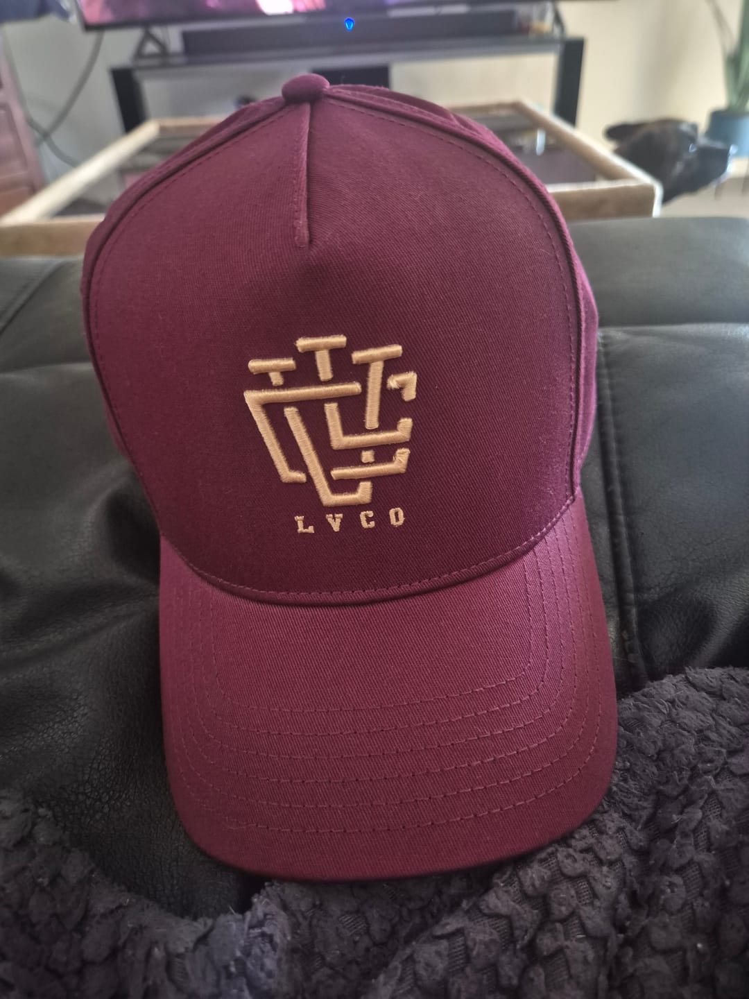 Customer photo review of Deep Fit Black Water-Resistant A-FRAME LVCO SNAPBACK