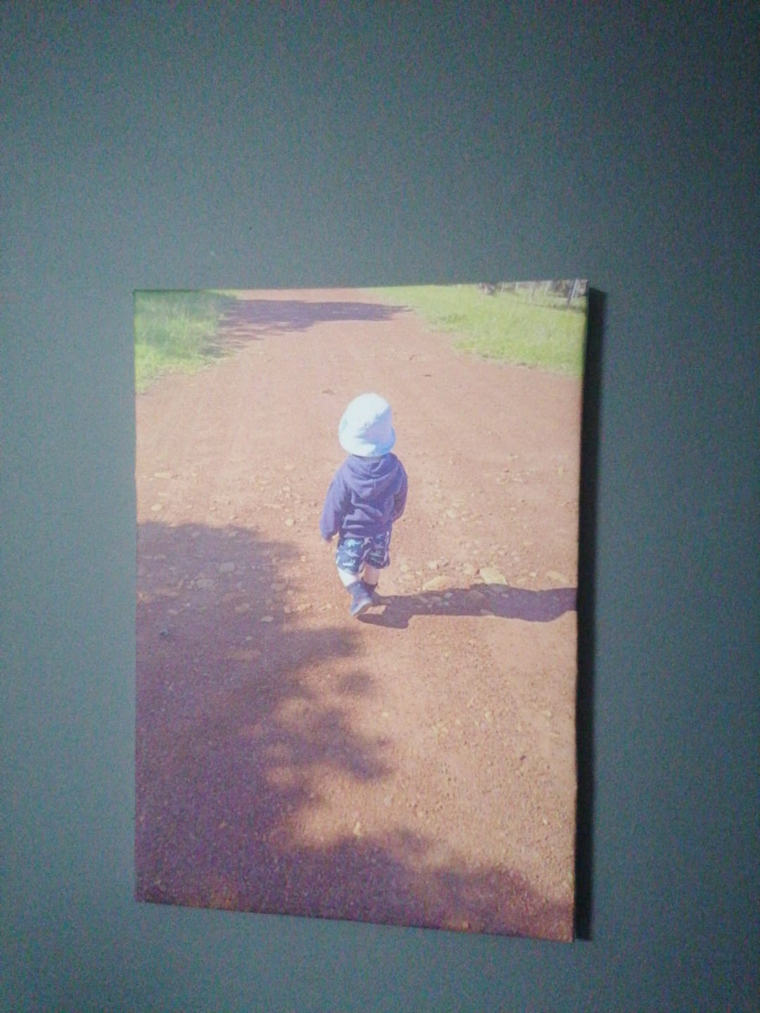 Customer photo review of 4 x A3 Canvas Combo