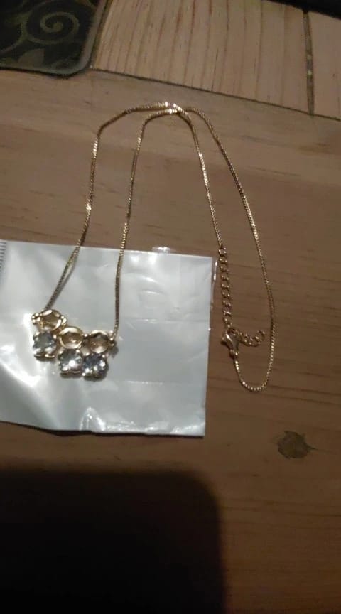 Customer photo review of Collar de Hijos Personalizado