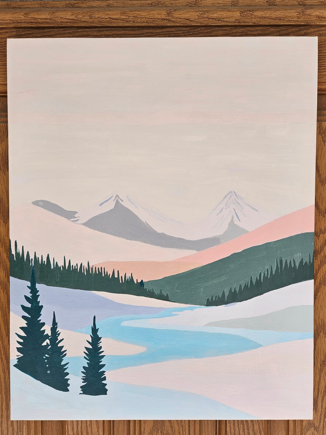 Customer photo review of Snowy Mountains