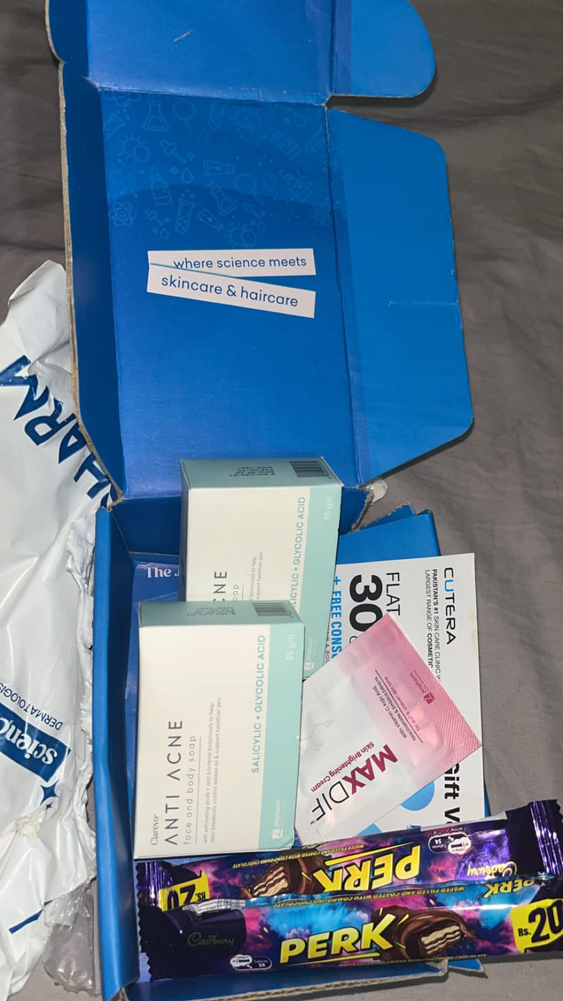 Customer photo review of Clarevo Anti Acne Soap